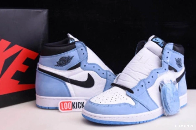 BLUE 1 WHITE HIGH BLACK UNIVERSITY 555088-134 JORDAN AIR RETRO 1210